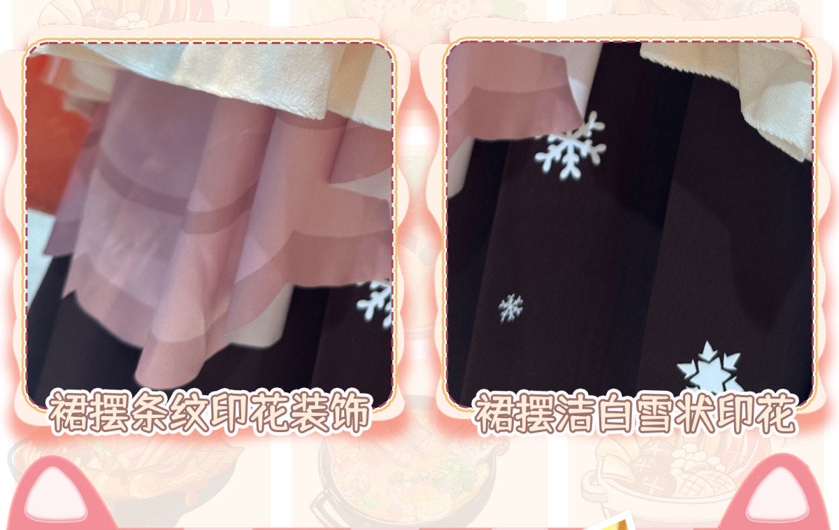 Hatsune Miku cos costume Xue Chuyin cosplay costume anime women's lolita suit