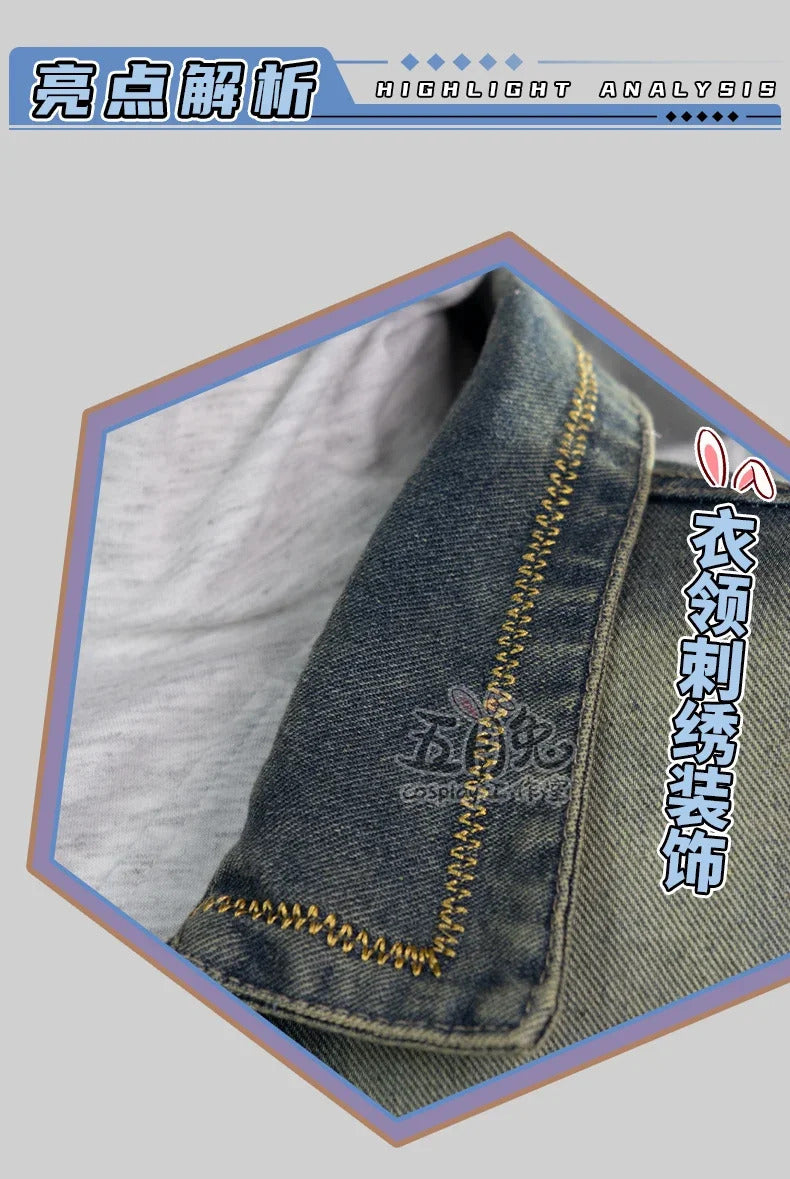 Love and Deepspace Heroines Cosplay Costume Emerald Cadence Halloween Carnival Party Christmas Play Role Clothes Clothing