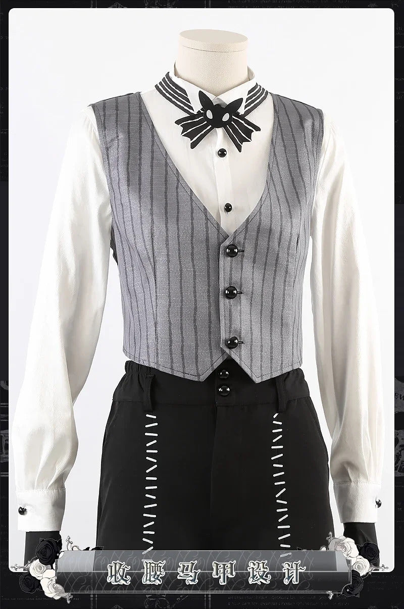 Twisted-Wonderland Epel Felmier Cosplay Costume Uniform Halloween Carnival Party Christmas Play Role Clothes Clothing