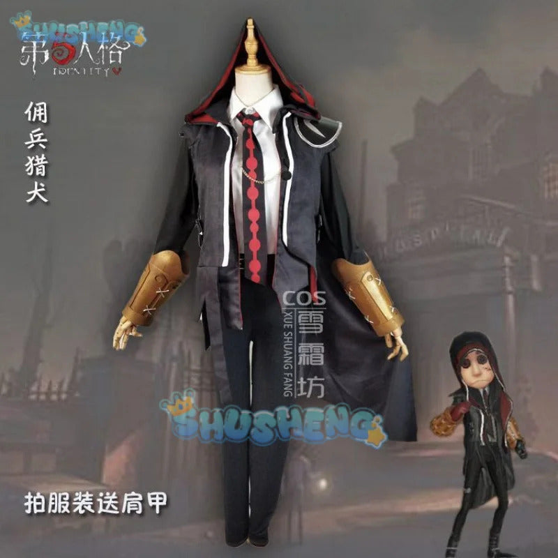 Anime Game Identity ⅤNaib Subedar Mercenary Cosplay Costume Uniform Halloween Carnival Party Christmas Play Role Clothes Suit