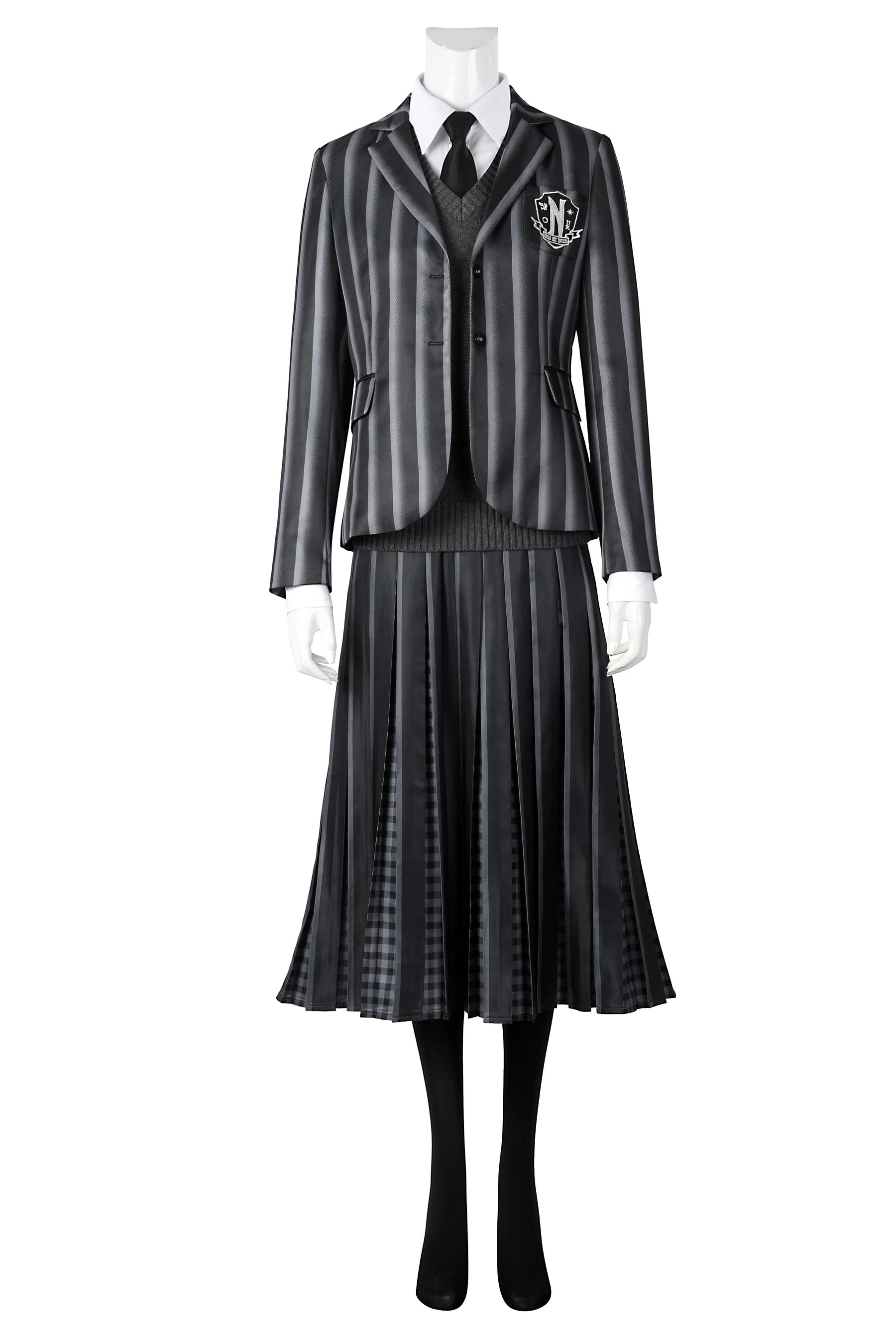 Addams Cosplay Costume Wednesday Season 2 Nevermore Academy Uniform Halloween Carnival Party Christmas Play Role Clothe Clothing