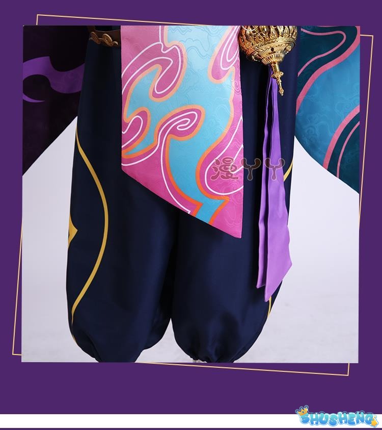 Genshin Impact Xiao Cosplay Costume Kimono Uniform Shoes Wig Mask Cosplay Anime Game Halloween Costumes for Men Women