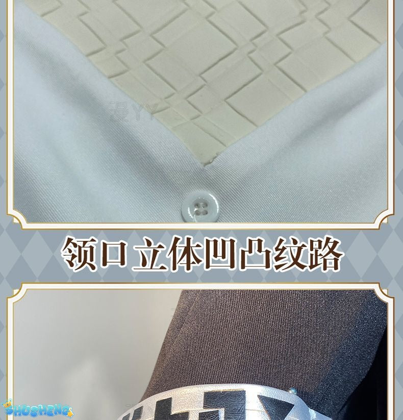 Arknights Theresa Cosplay Costume Cos Game Anime Party Uniform Hallowen Play Role Clothes New Full Set