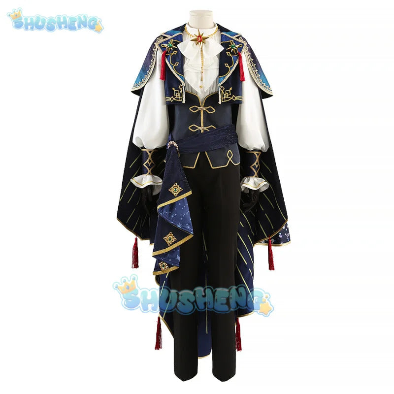Ensemble Stars Starry Symphony Kagehira Mika Itsuki Shu Cosplay Costume Uniform Halloween Carnival Party Christmas Play Role