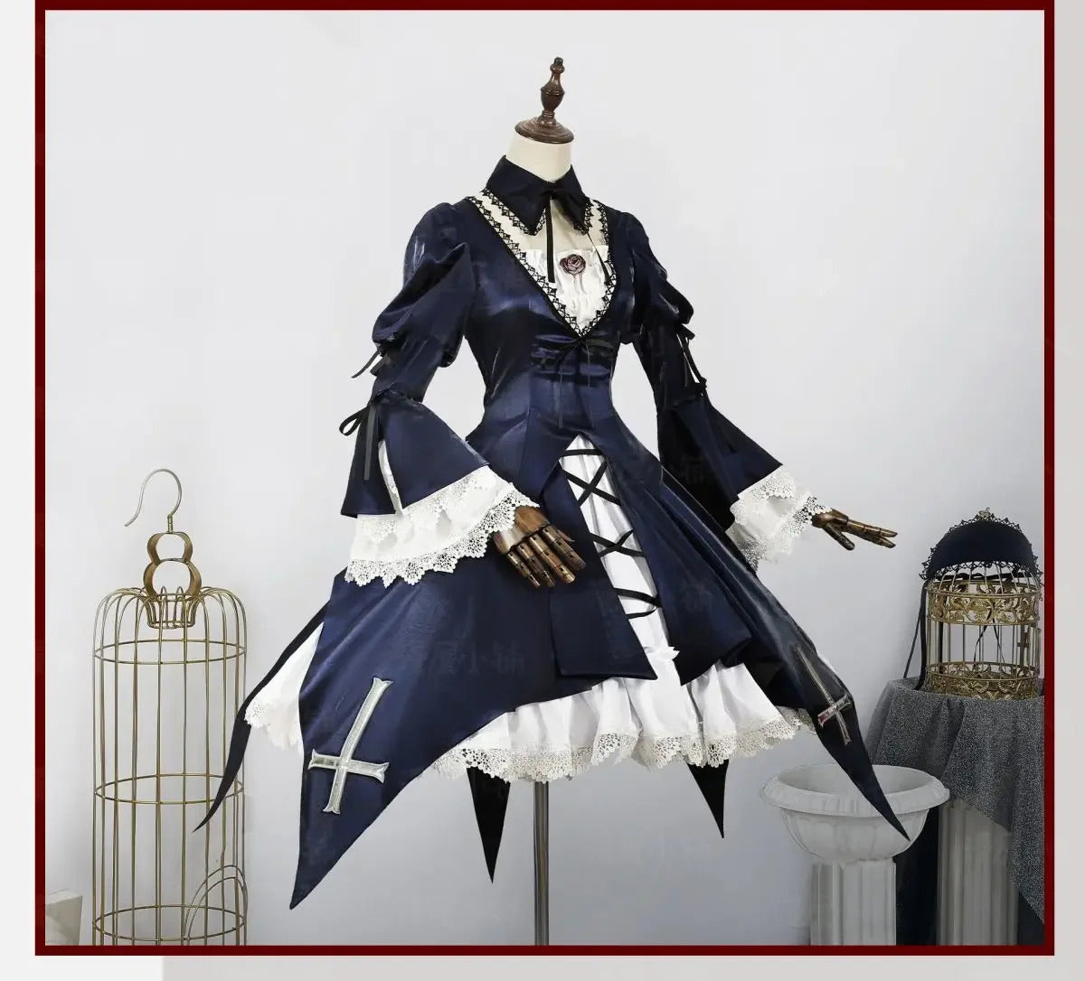 Rozen Maiden. Black Honey Cosplay CostumeGothic Lolita Uniform Halloween Carnival Party Christmas Play Role Clothing