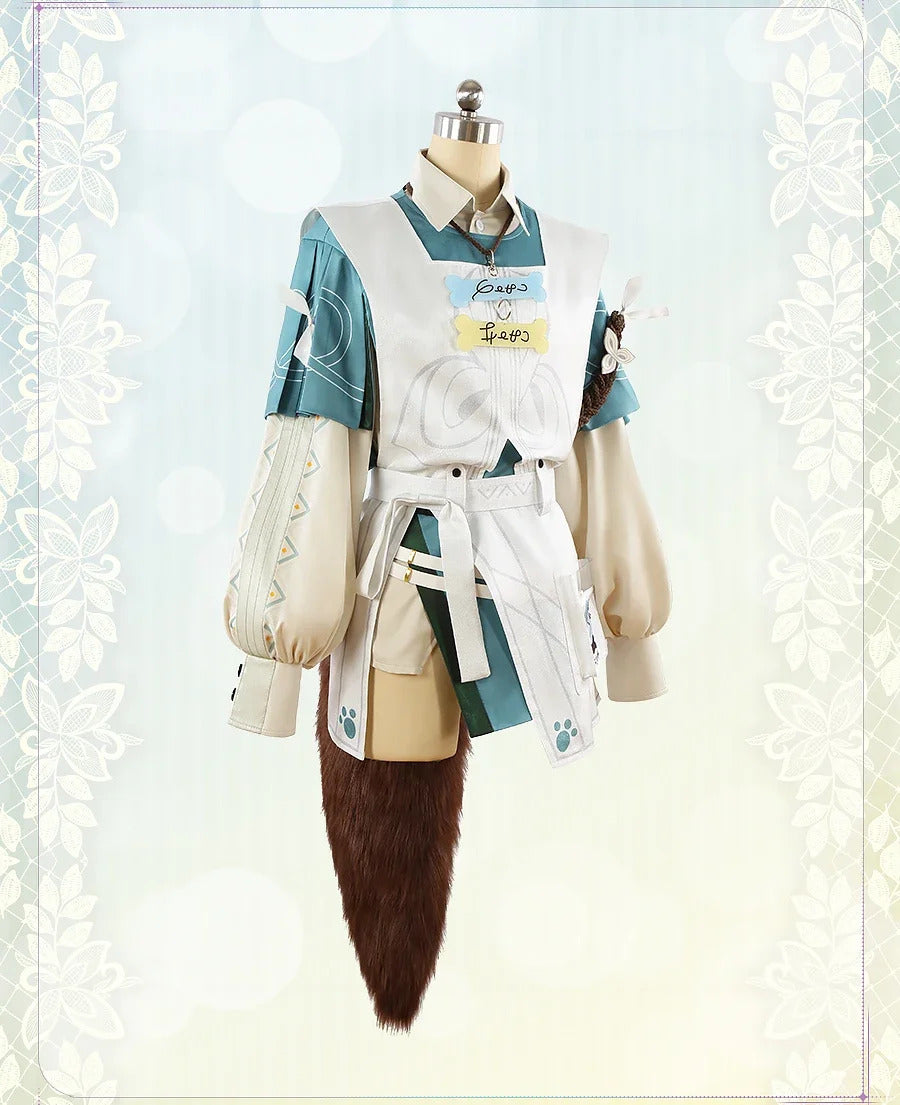 Nu: Carnival Garu Nurse Cosplay Costume Uniform Halloween Carnival Party Christmas Play Role Clothes Clothing Shusheng