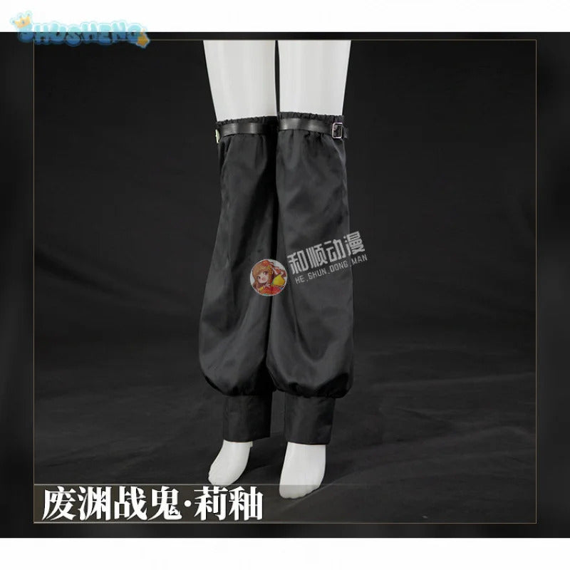 Anime GACHIAKUTA Giver Riou Cosplay Costume Coat pants belt props wig set Halloween party men's and women's casual New uniforms