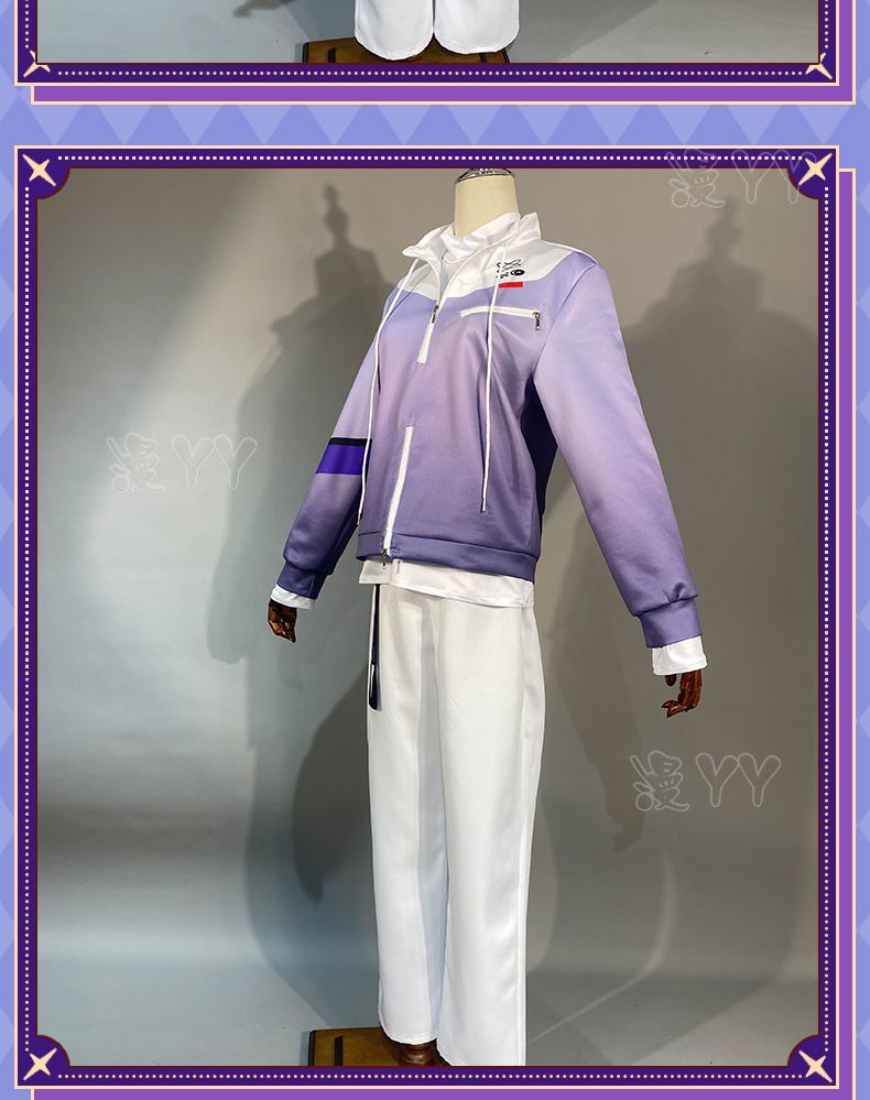 Anime VTuber Kenmochi Toya Any Size Cosplay Costume Women Men Halloween Custom Size