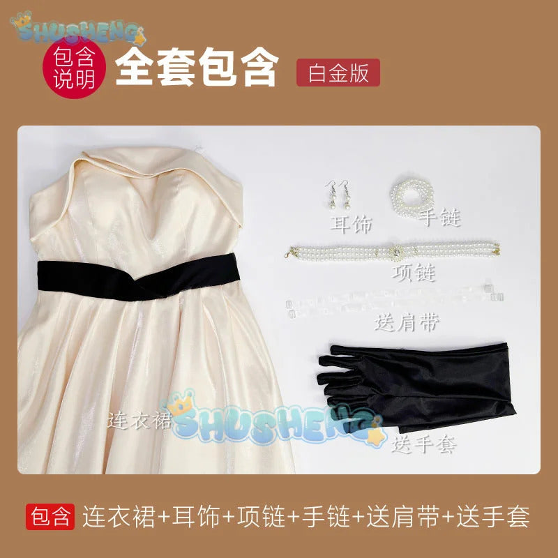 Love And Deepspace Heroines Cosplay Costume Dress Halloween Carnival Party Christmas Play Role Clothes Clothing Shusheng