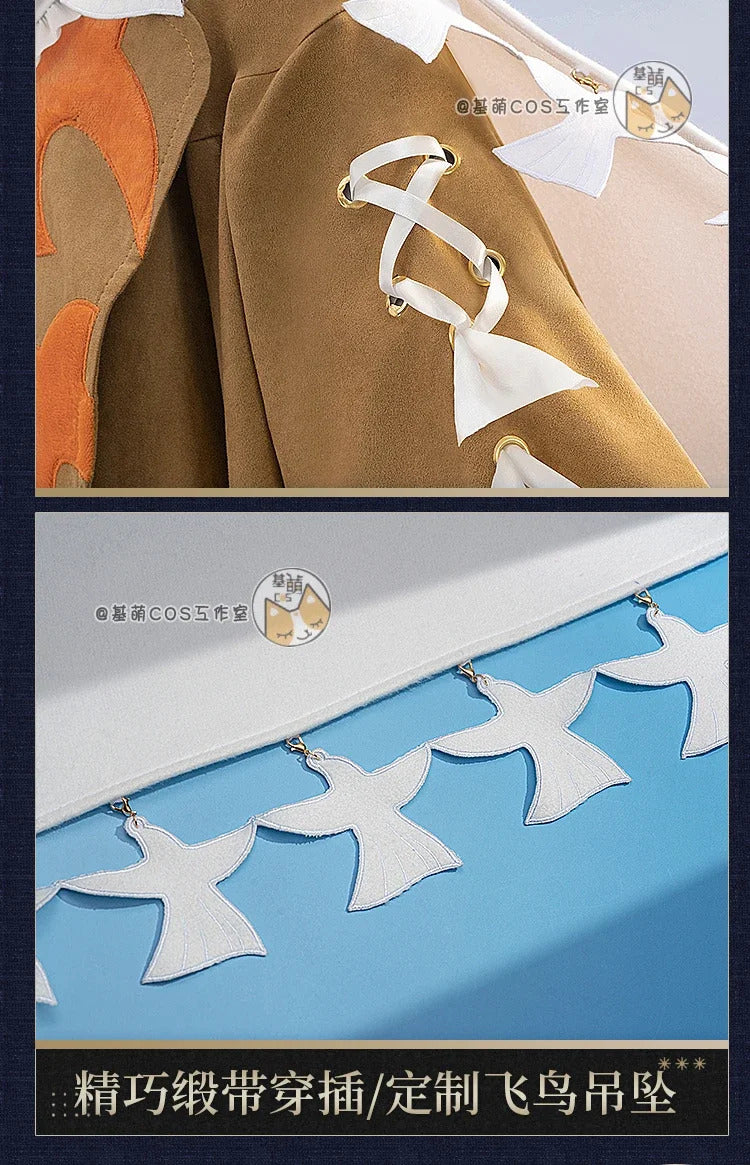 Reverse:1999 Paper envelope Cosplay Costume Uniform Halloween Carnival Party Christmas Play Role Clothes Clothing