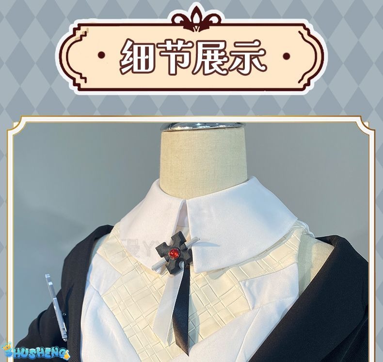 Arknights Theresa Cosplay Costume Cos Game Anime Party Uniform Hallowen Play Role Clothes New Full Set