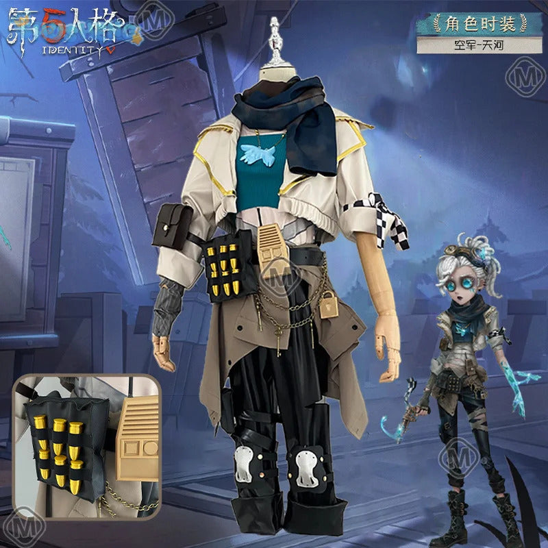 Identity Ⅴ Martha Behamfil Coordinator Cosplay Costume Halloween Party New Uniform Props Wig Accessories Men Women Fashion Set