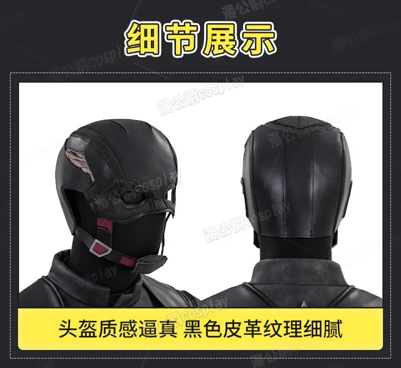 Movie Thunderbolts John Walker Cosplay Costume Agent Uniform Halloween Carnival Party Christmas Play Role Clothes Clothing