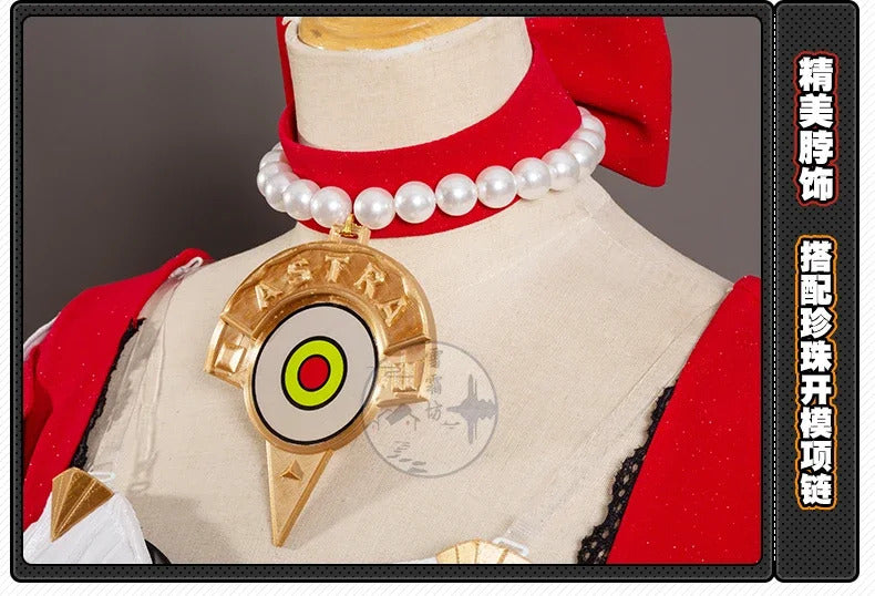 Zenless Zone Zero Astra Yao Cosplay Costume Uniform Halloween Carnival Party Christmas Play Role Clothes Clothing for Women