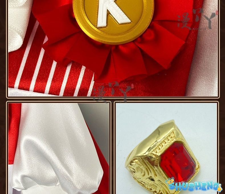Game Identity V Knights Richard Sterling Cosplay Costume Fancy Anime Clothing Party Suit Halloween Carnival Uniforms Handsome