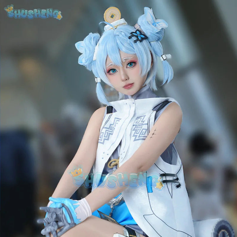 Shusheng-N Wuthering Waves Youhu Cosplay Costume Uniform Halloween Carnival Party Christmas Play Role Clothes Clothing for Women