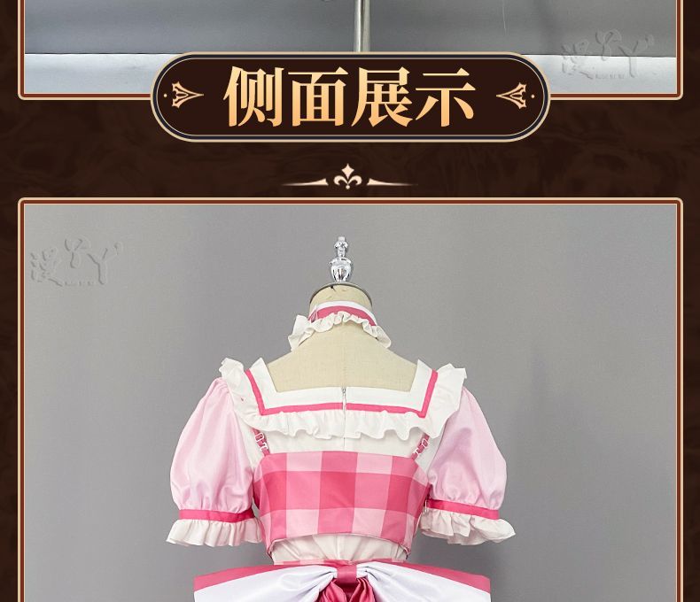 Anime Aikatsu Hoshimiya Ichigo Cosplay Costume Uniform Halloween Party for Women Men Carnival Props