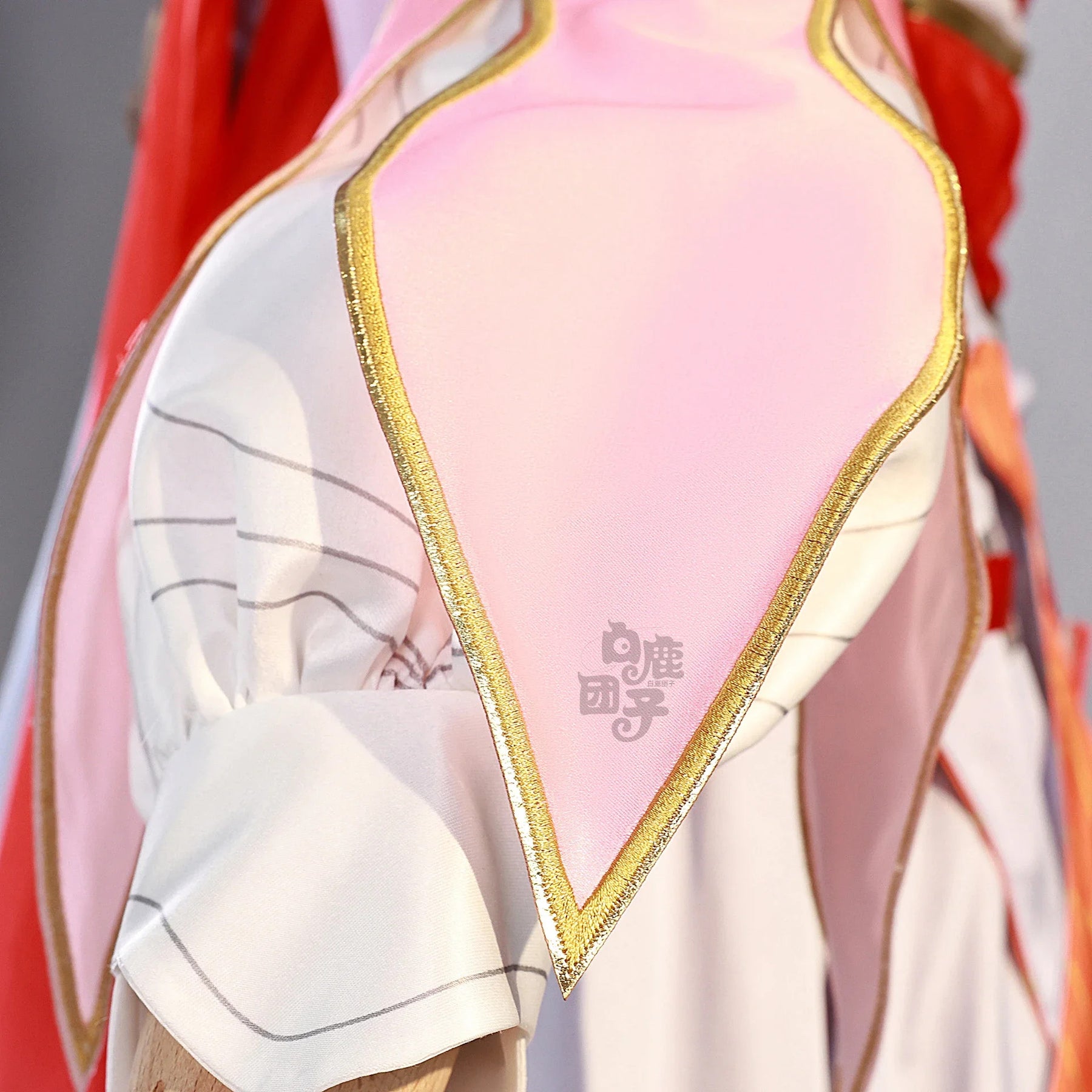 Wuthering Waves Jinhsi Peach Blossom Cosplay Costume New Skin Dress Uniform Jinzhou Magistrate Jue Halloween Party for Women