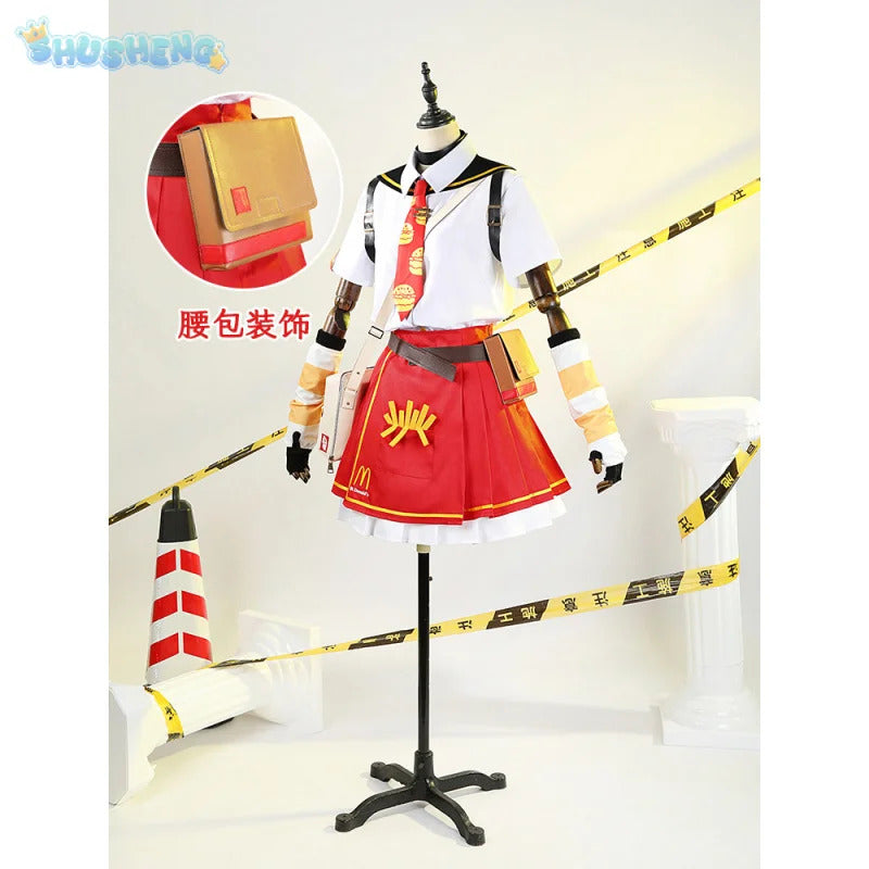 Anby Demara Cosplay Zenless Zone Zero co-branded Costume Party Christmas Cute Set Accessories Props Full Set Woman Man Uniform