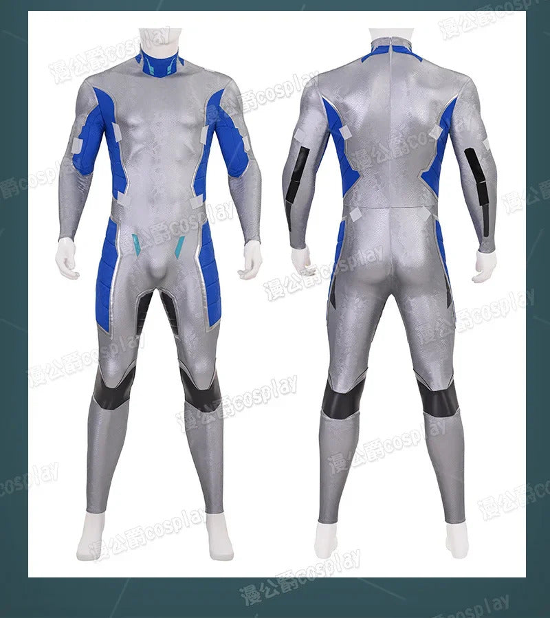 Mister Fantastic Cosplay Costume Reed Richards Uniform Halloween Carnival Party Christmas Play Role Clothes Clothing for Men