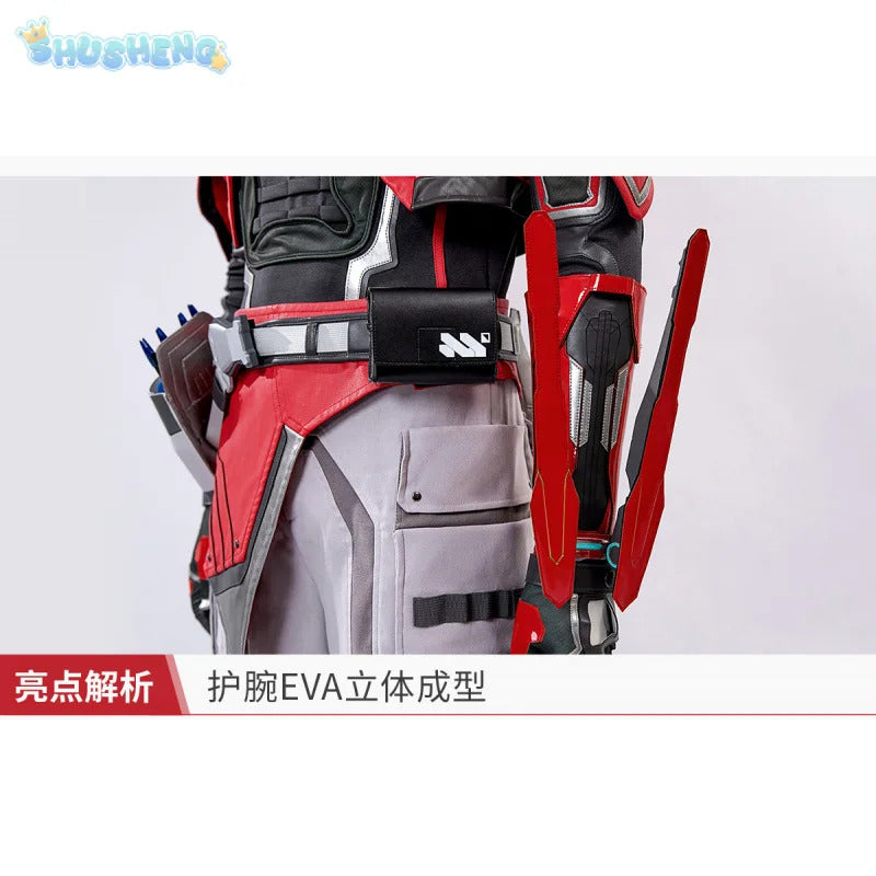 Game Apex legends Luciano Sparrow cosplay costume Coat pants belt gloves necklace props shoes set men woman fantasy New uniform