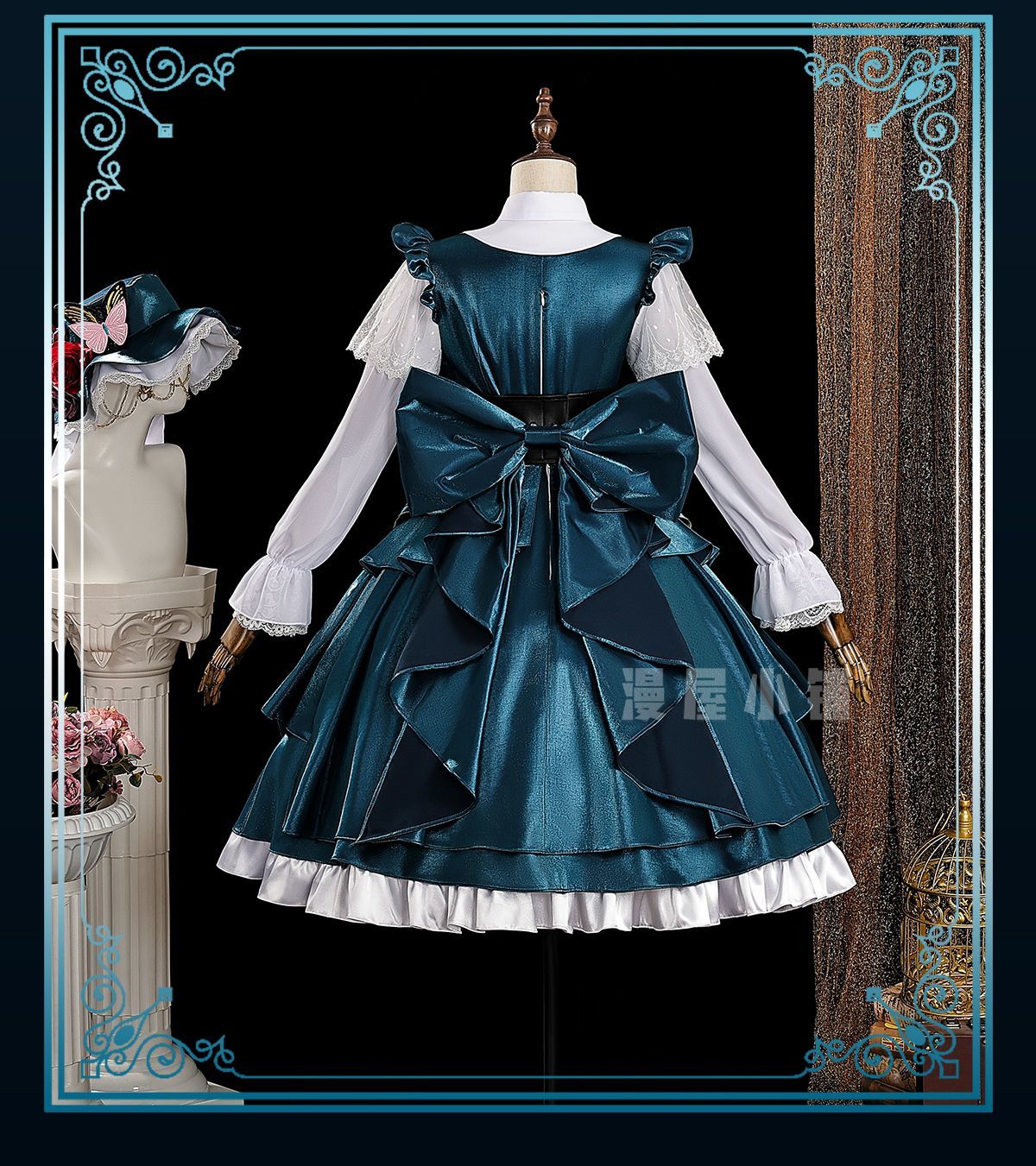 Gardener From Identity V Emma Woods Cosplay Costume Gardener Emma Woods Specimen Gallery Dress women halloween Costumes