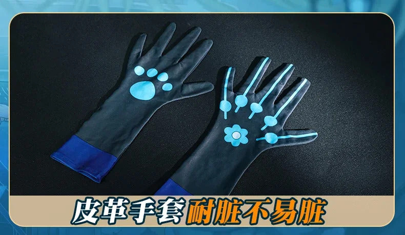 Genshin Impact Wanderer Balladeer Cosplay Kabukimono Costume Halloween Fashion DJ New Props Wig Accessories Men Women Uniform