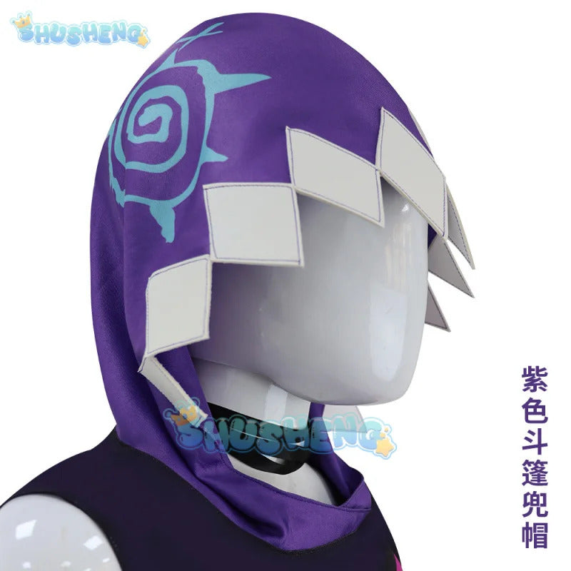 LoL Arcane Jinx Cosplay Costume Hat Finger Cover Outfits Women Vest Shorts Belt Gloves Halloween Carnival Suit Shusheng