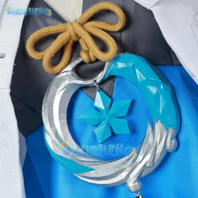 Shusheng Wuthering Waves Youhu Cosplay Costume Uniform Antiquarian Huanglong Halloween Party for Women Girls Role Play Props