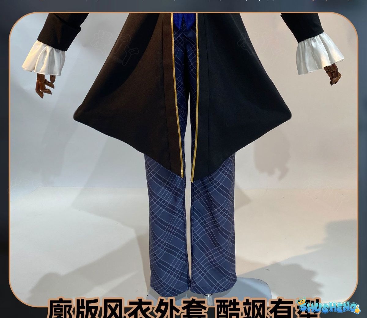 Joseph Desaulniers Photographer Cosplay Game Identity Ⅴ Costume accessories Halloween party fashionable handsome uniform set