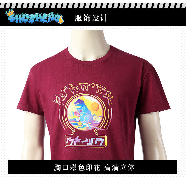 Guardians of the 3 Peter Jason Quill T Shirt Star Lord Galaxy 3 T-shirt Cosplay Costome Tees Kids Size Summer Tops Man Clothes