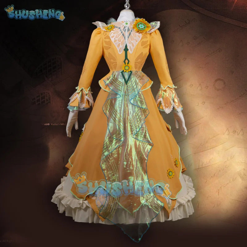 Shushneg-R Identity Ⅴ Reporter Costume Alice Derose Uniform Halloween Carnival Party Christmas Play Role Clothes Clothing