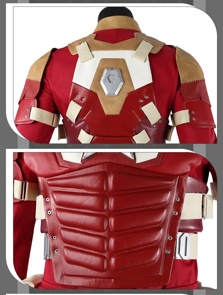 Movie Thunderbolts Red Guardian Cosplay Costume Uniform Halloween Carnival Party Christmas Play Role Clothes Clothing
