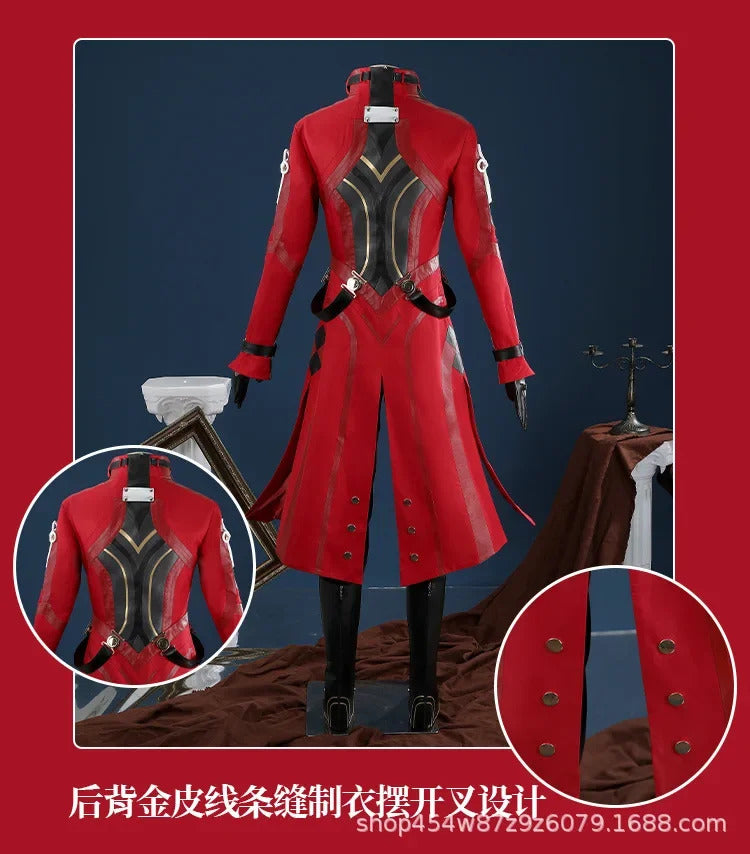 Honkai:Star Rail FATE Archer Cosplay Costume Uniform Halloween Carnival Party Christmas Play Role Clothes Clothing for Men