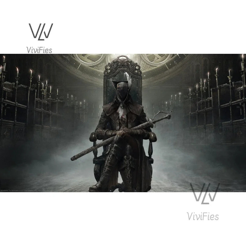 Game Bloodborne Gehrman Cosplay Costume Halloween outfits Women Men New Suit Uniform Accessories and props set in stock
