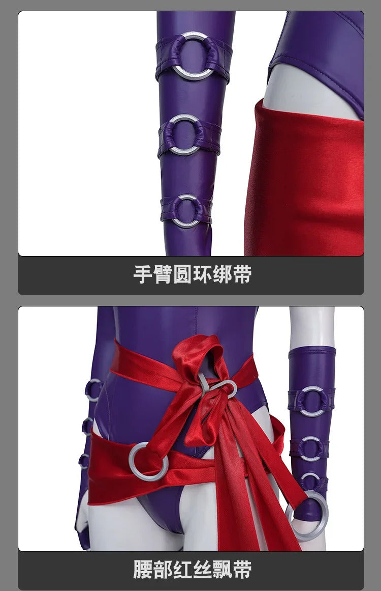 Revanche Psylocke Cosplay Costume Betsy Braddock Uniform Halloween Carnival Party Christmas Play Role Clothes Clothing for Women