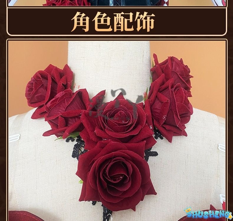 Game Identity ⅤBloody Queen Mary Cosplay Costume Women Girls Dress Roleplay Fantasia Outfits Halloween Carnival Uniform
