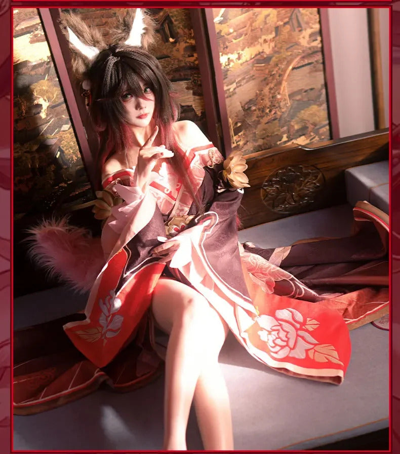 Honkai: Star Rail Tingyun Fugue Cosplay Costume Uniform Halloween Carnival Party Christmas Play Role Clothes Clothing for Women
