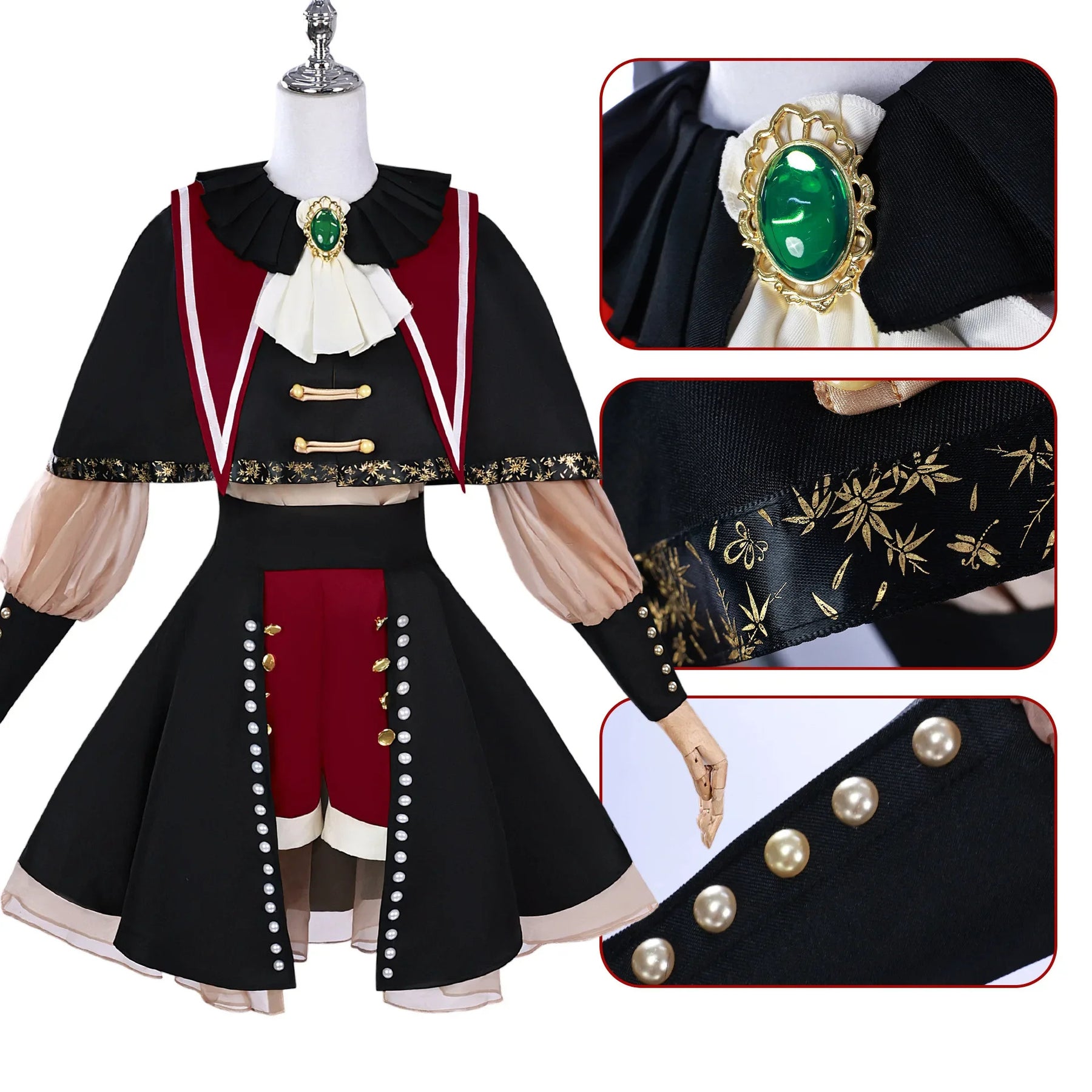BanG Dream! Sakiko Togawa Wakaba mutsuma cosplay costume Ave Mujica uniform Halloween Carnival Party Christmas play role clothes