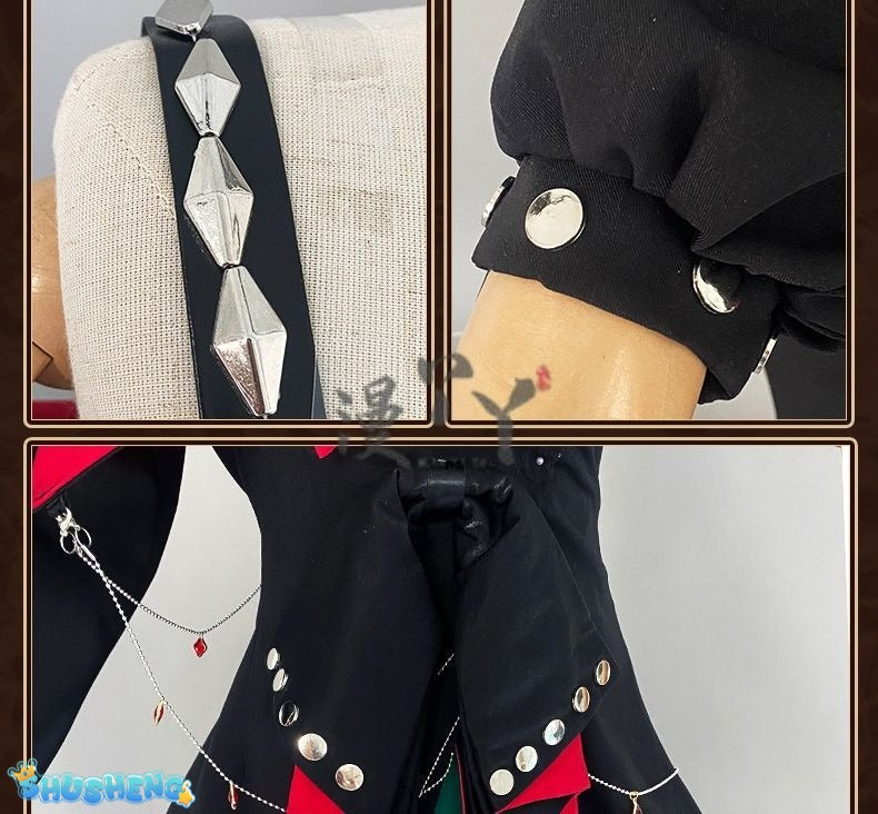 Barmaid Demi Bourbon Cosplay Costume Halloween Christmas Role Playing Party Comic con Game Anime Costume