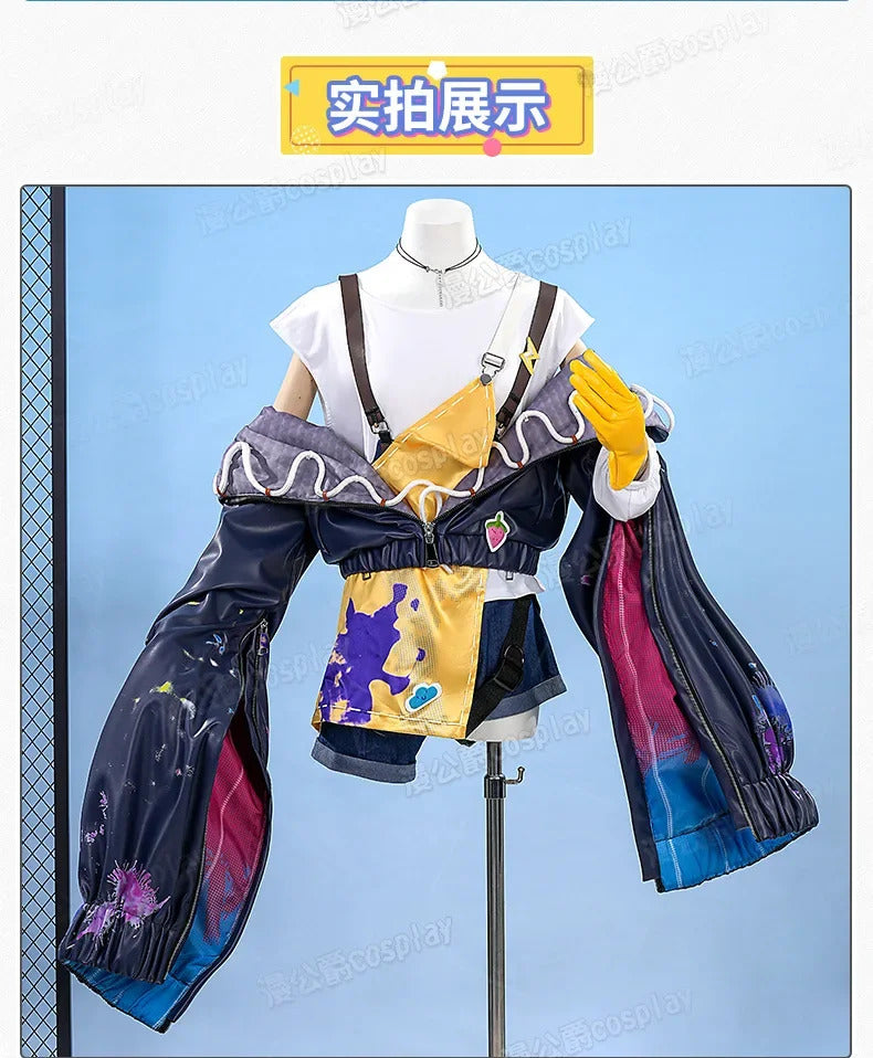 Arknights tippi Cosplay Costume Uniform Halloween Carnival Party Christmas Play Role Clothes Clothing for Women