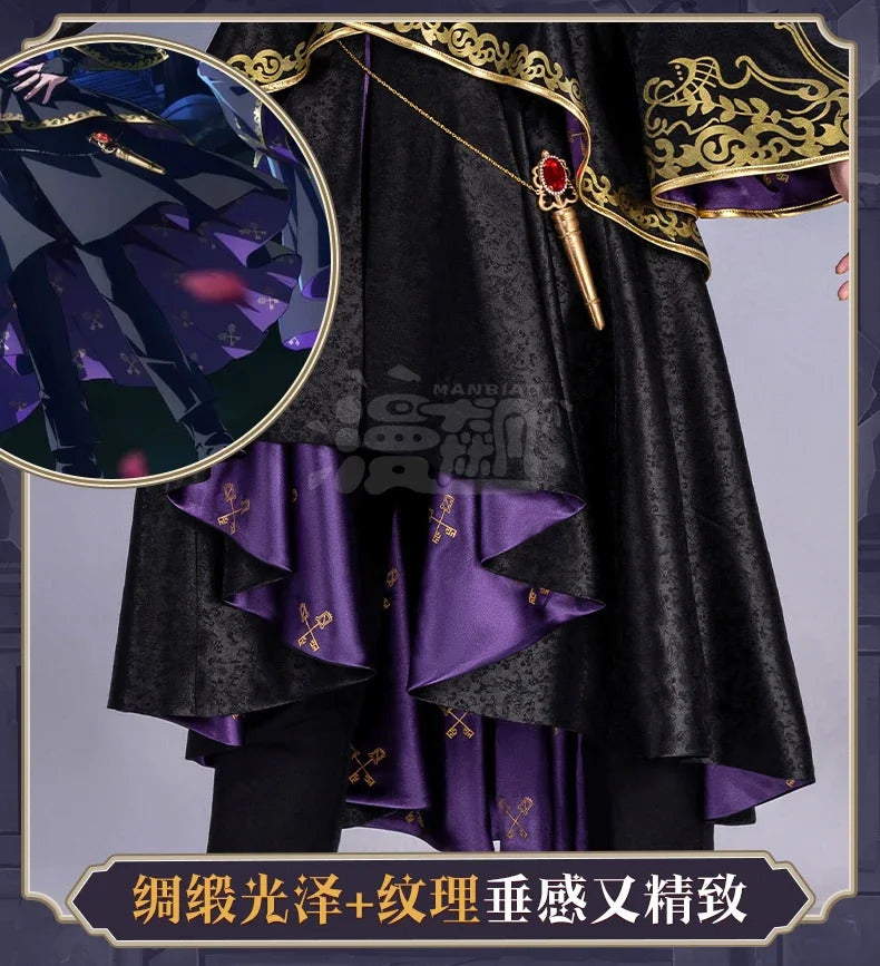 Twisted-Wonderland Riddle Trey Cater Cosplay Costume AceDeuce Leona Azul KalimVil Idia Malleus Uniform Halloween Carnival