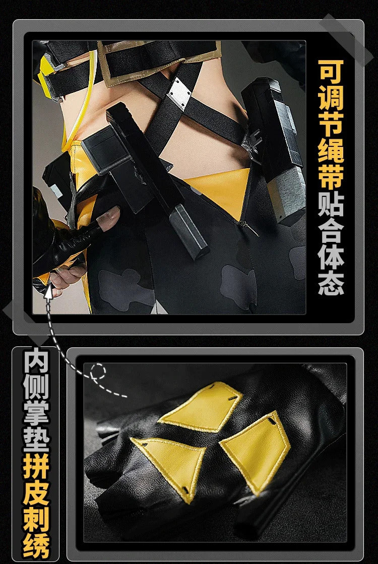 Trigger Cosplay Costume Game Zenless Zone Zero Uniform Halloween Carnival Party Christmas Play Role Clothes Clothing