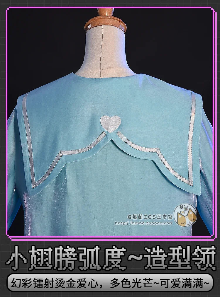 NEEDY GIRL OVERDOSE Rain Cosplay Costume Uniform Halloween Carnival Party Christmas Play Role Clothes Clothing for Women