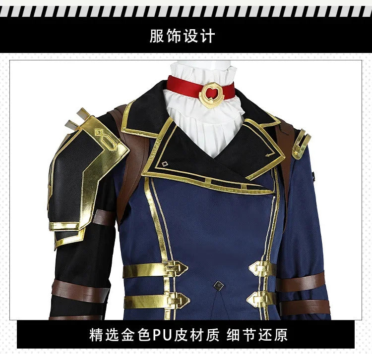 Shusheng-R Caitlyn Vi Cosplay Costume Game LOL Cosplay Women Uniform LOL Plus Size Vi Cosplay Costume Halloween