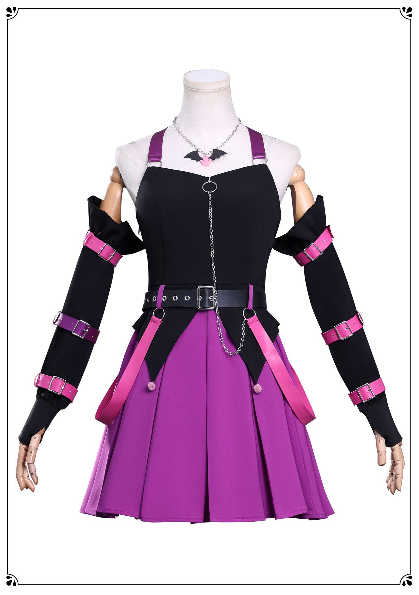 Anime Girls Band Cry Hina Tomo 486 Cosplay Costume JK Dress Skirt Headwear Woman Sexy Carnival Halloween Suit