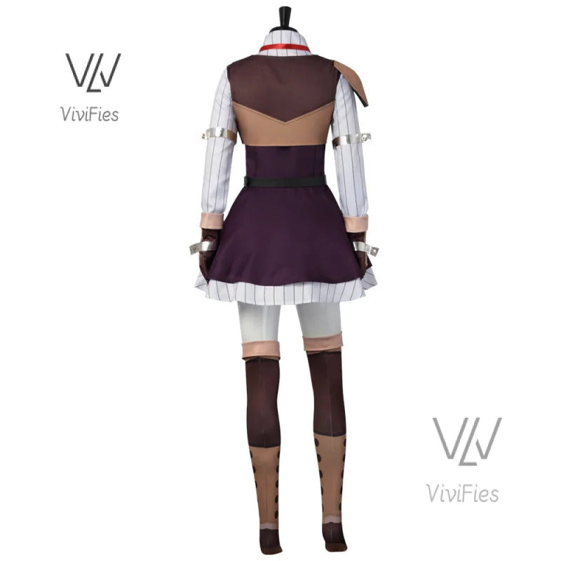 Anime Tate No Nariagari Raphtalia Cosplay Costumes Raphtalia Costume For Women Cosplay Yuusha No Costume Full Sets Sock glove