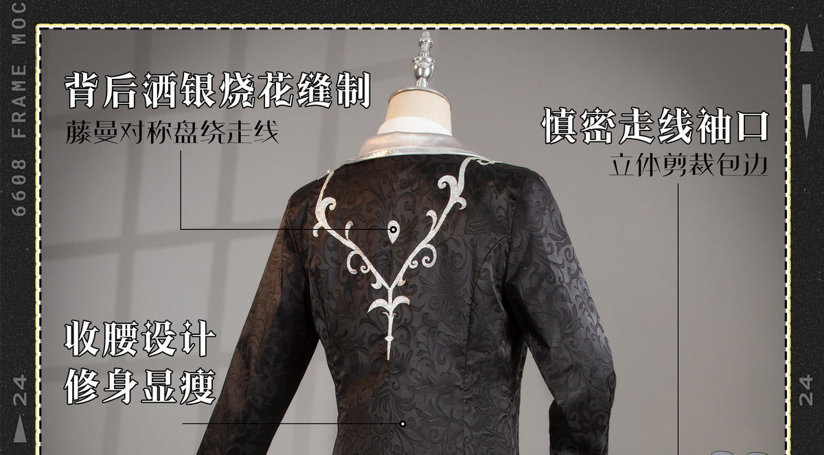 Game Identity V Merciful Photographer DM Joseph Desaulniers Cosplay Costume Fancy Suit Halloween Carnival Uniforms Custom Made