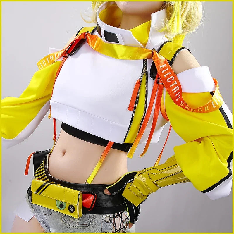 Shusheng-R NIKKE:The Goddess of Victory Elegant Cosplay Elegg Costume Coat waist bag shorts gloves belt accessories Halloween sweet set