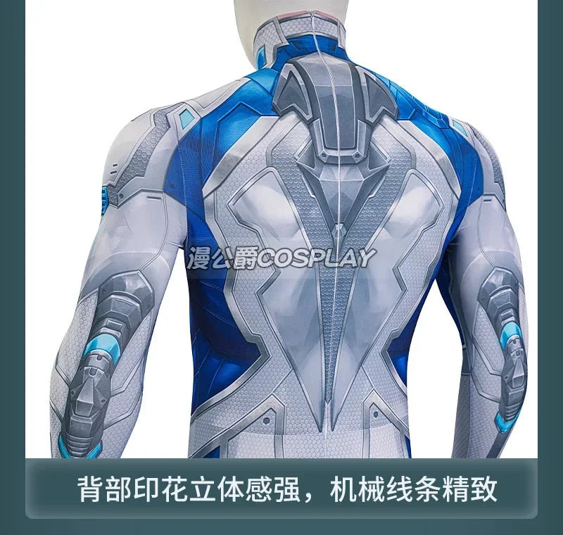 Mister Fantastic Cosplay Costume Reed Richards Uniform Halloween Carnival Party Christmas Play Role Clothes Clothing for Men
